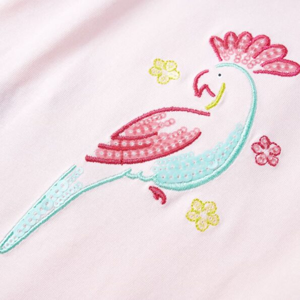 Detské tielko jemne ružové 116 – Obrázok 4