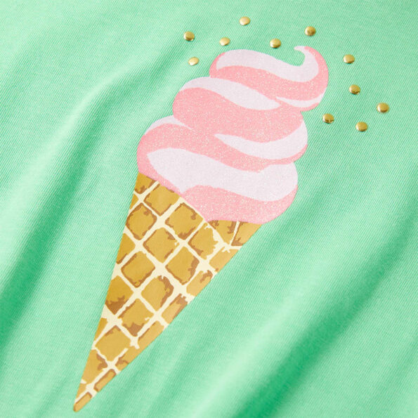 Detské tričko svetlozelené 116 – Obrázok 4