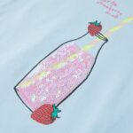 Detské tričko jemne modré 104 – Obrázok 4