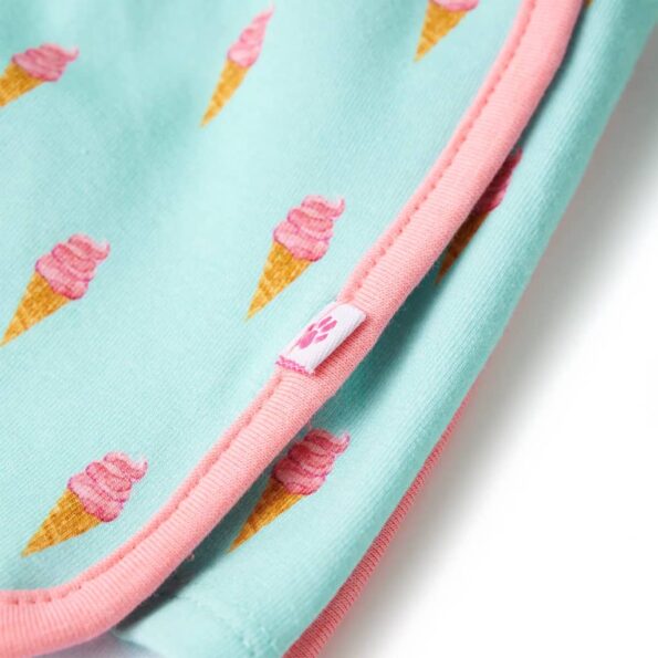 Detské kraťasy so šnúrkou svetlomätové 104 – Obrázok 5