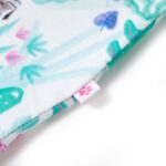 Detské šaty farba ľanu a tmavomätové 104 – Obrázok 6