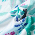 Detské šaty farba ľanu a tmavomätové 104 – Obrázok 8