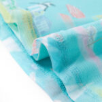 Detské šaty svtlé aqua 116 – Obrázok 6