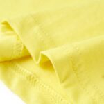 Detské tričko s krátkym rukávom žlté 128 – Obrázok 6