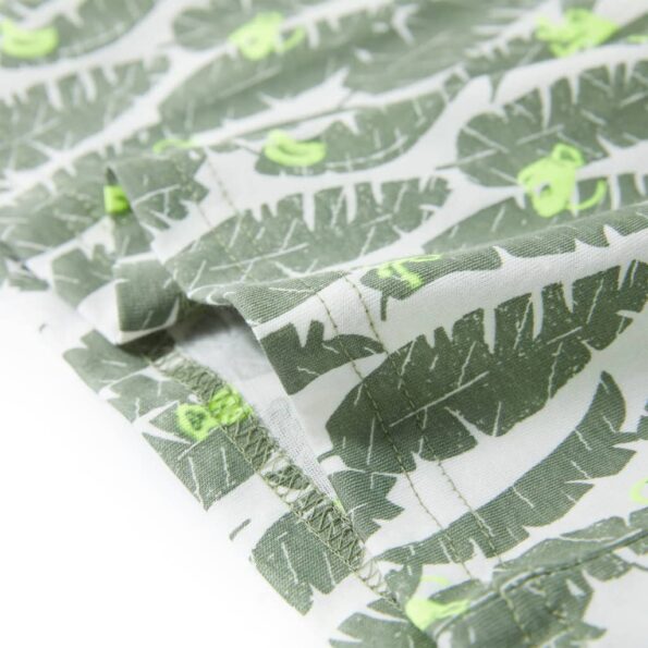 Detské tričko farba ľanu a tmavý brečtan 128 – Obrázok 6