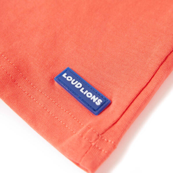 Detské tričko svetločervené 128 – Obrázok 5