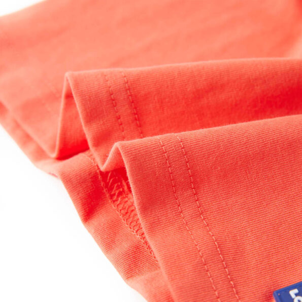 Detské tričko svetločervené 128 – Obrázok 6