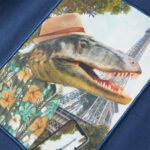 Detské tričko tmavomodré 116 – Obrázok 4