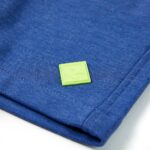 Detské kraťasy so šnúrkou modré melanž 104 – Obrázok 5