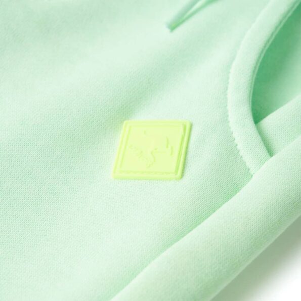 Detské tepláky žiarivo zelené 104 – Obrázok 5