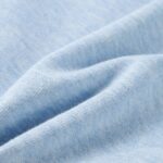 Detská mikina mäkká modrá melanž 104 – Obrázok 7