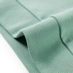 Detská mikina svetlá kaki 128 – Obrázok 6