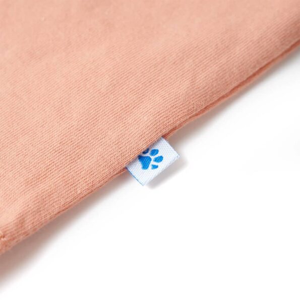 Detské tričko svetlooranžové 128 – Obrázok 5