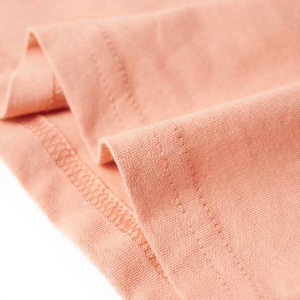 Detské tričko svetlooranžové 128 – Obrázok 6