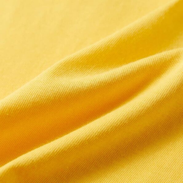 Detské tričko s dlhými rukávmi svetlookrové 116 – Obrázok 7