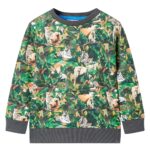 Detská mikina starobenzínová 104