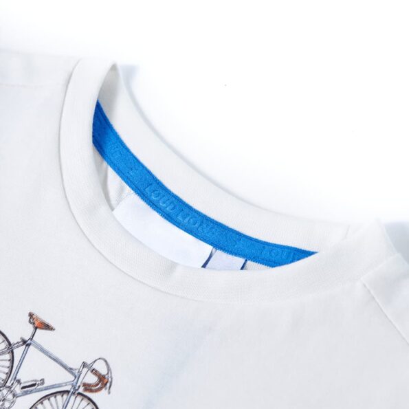 Detské tričko farba ľanu 116 – Obrázok 3