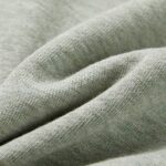 Detská mikina svetlá kaki melanž 116 – Obrázok 7