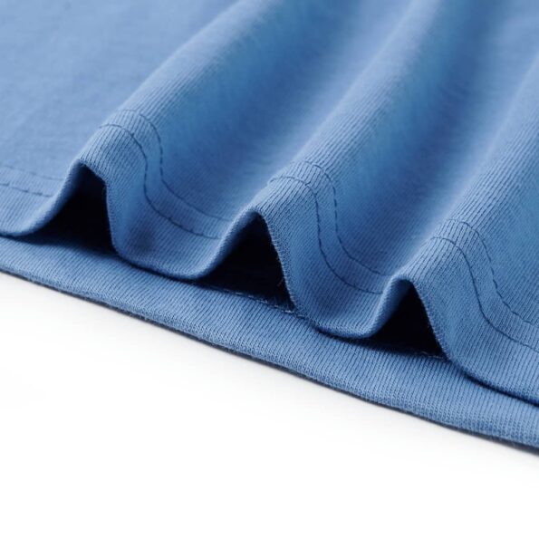 Detské tričko stredne modré 128 – Obrázok 6