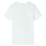 Detské tričko s krátkym rukávom farba ľanu 128 – Obrázok 2