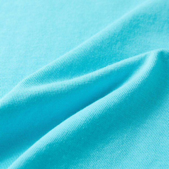 Detské tričko s krátkym rukávom aqua 116 – Obrázok 7