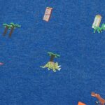 Detská mikina tmavomodrá melanž 116 – Obrázok 7