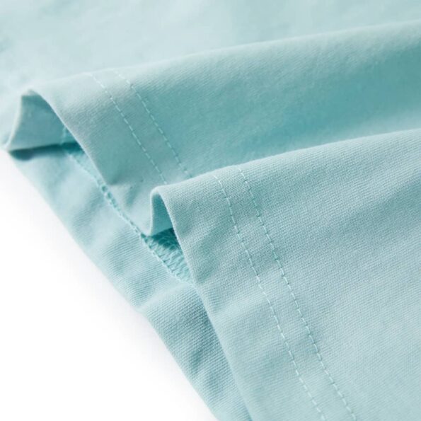 Detské tričko svetlé aqua 104 – Obrázok 6