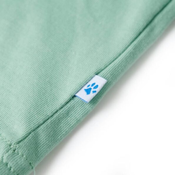 Detské tričko svetlé kaki 128 – Obrázok 5