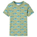 Detské tričko svetlé kaki 116