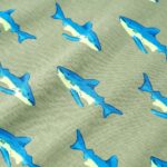 Detské tričko svetlé kaki 116 – Obrázok 4