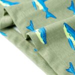 Detské tričko svetlé kaki 116 – Obrázok 6