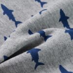 Detské kraťasy so šnúrkou svetlosivé melanž 116 – Obrázok 7