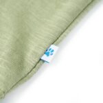 Detské tričko svetlé kaki 128 – Obrázok 5