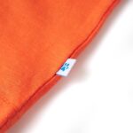 Detské tričko tmavooranžové 116 – Obrázok 5