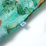 Detská mikina svetlozelená melanž 116 – Obrázok 5