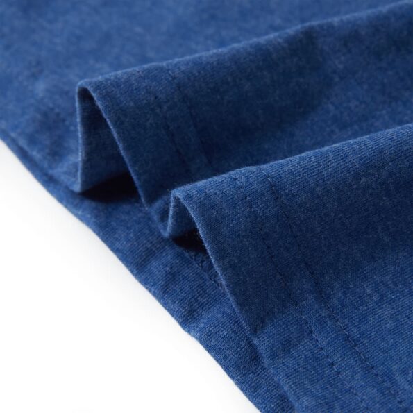 Detské tielko tmavomodré melanž 104 – Obrázok 6