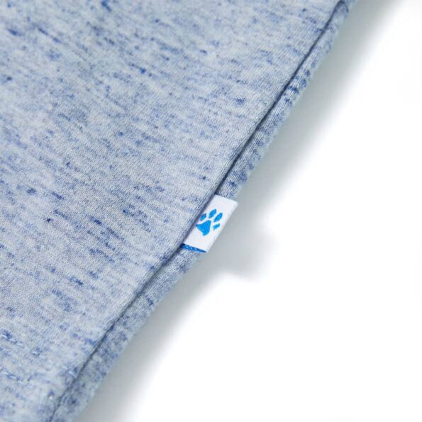 Detské tielko modré melanž 116 – Obrázok 5