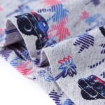 Detské tričko sivé melanž 116 – Obrázok 6