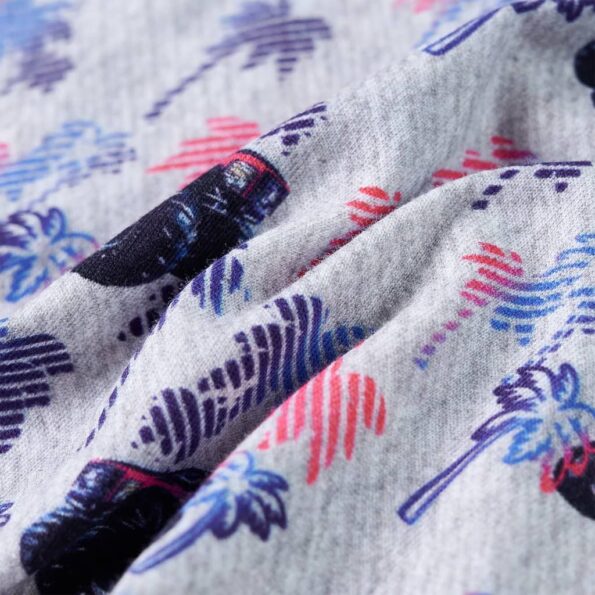 Detské tričko sivé melanž 116 – Obrázok 7