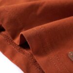 Detské tričko s dlhými rukávmi pálené oranžové 116 – Obrázok 6