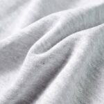 Detská mikina s kapucňou sivá melanž a oranžová 104 – Obrázok 7