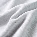 Detská mikina s kapucňou sivá melanž a oranžová 128 – Obrázok 7