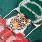 Detské tričko s dlhými rukávmi zelené 116 – Obrázok 5