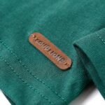 Detské tričko s dlhými rukávmi zelené 116 – Obrázok 6