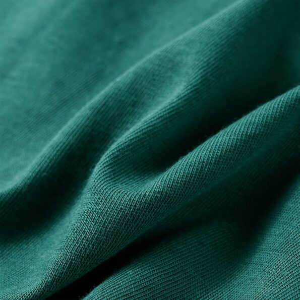 Detské tričko s dlhými rukávmi zelené 116 – Obrázok 7