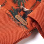 Detská mikina svetlohrdzavá 104 – Obrázok 5