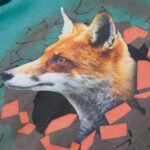 Detské tričko s dlhými rukávmi tmavá aqua 116 – Obrázok 4