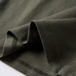 Detské tričko s dlhými rukávmi kaki 128 – Obrázok 6