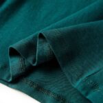 Detské tričko s dlhými rukávmi tmavoyelené 104 – Obrázok 6