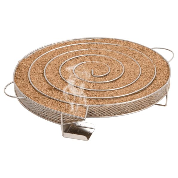 vidaXL Generátor studeného dymu okrúhly 33,5 cm nehrdzavejúca oceľ – Obrázok 2